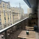 View Of Eiffel Tower Paris 16Th Arrondissement Trocadero With Terrasse
